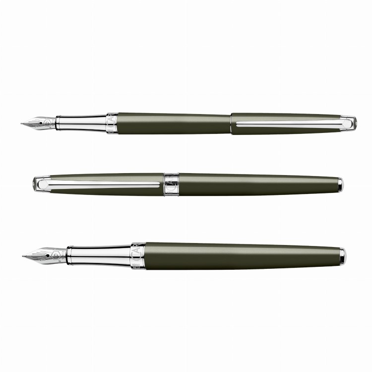 Caran d'Ache Leman Slim Terre d'Ombre Pióro Wieczne 18k