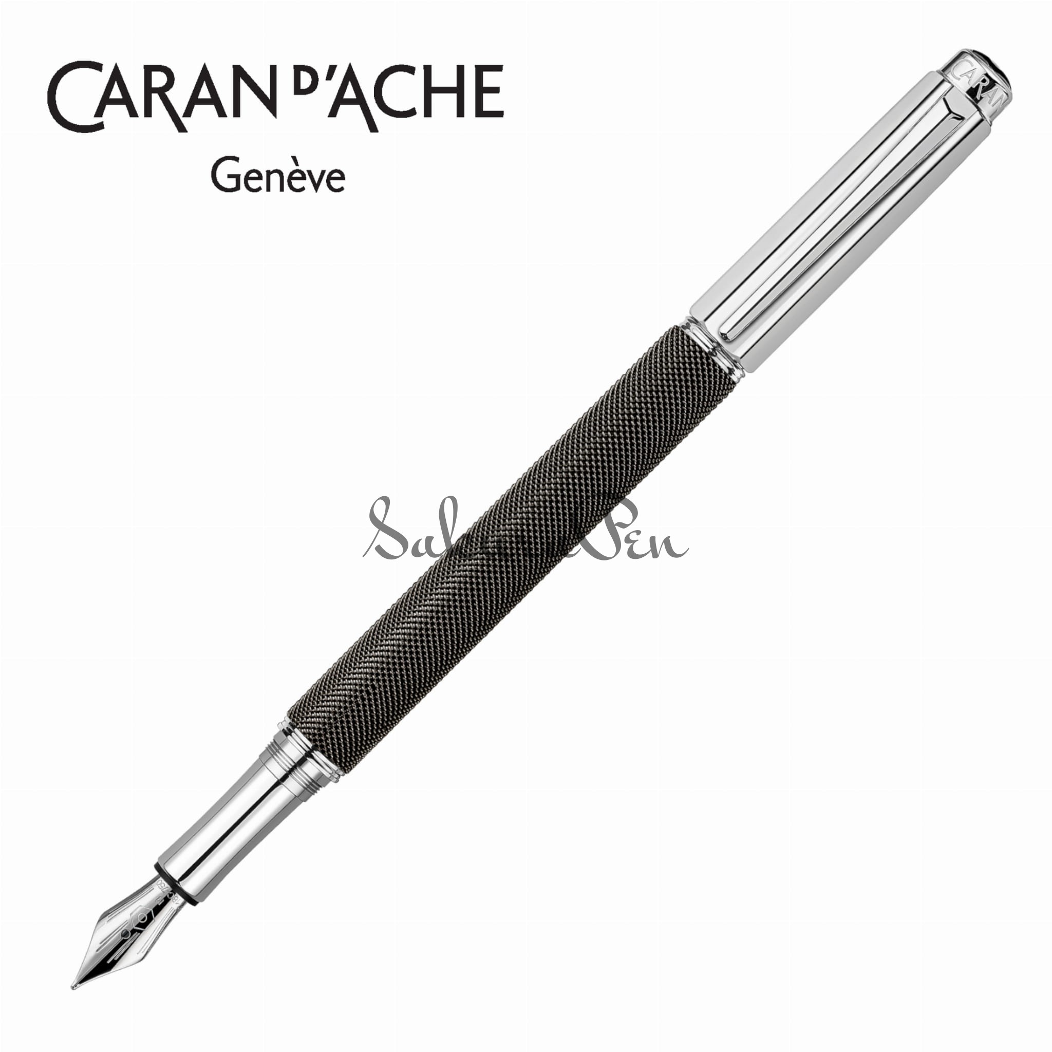 Caran d'Ache Varius Ivanhoe Black Pióro Wieczne 18k