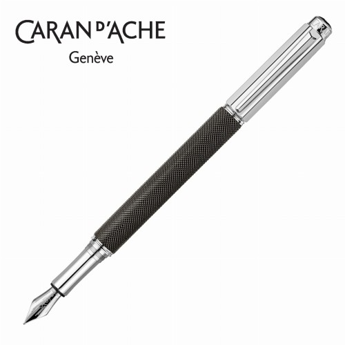 Caran d'Ache Varius Ivanhoe Black Pióro Wieczne 18k