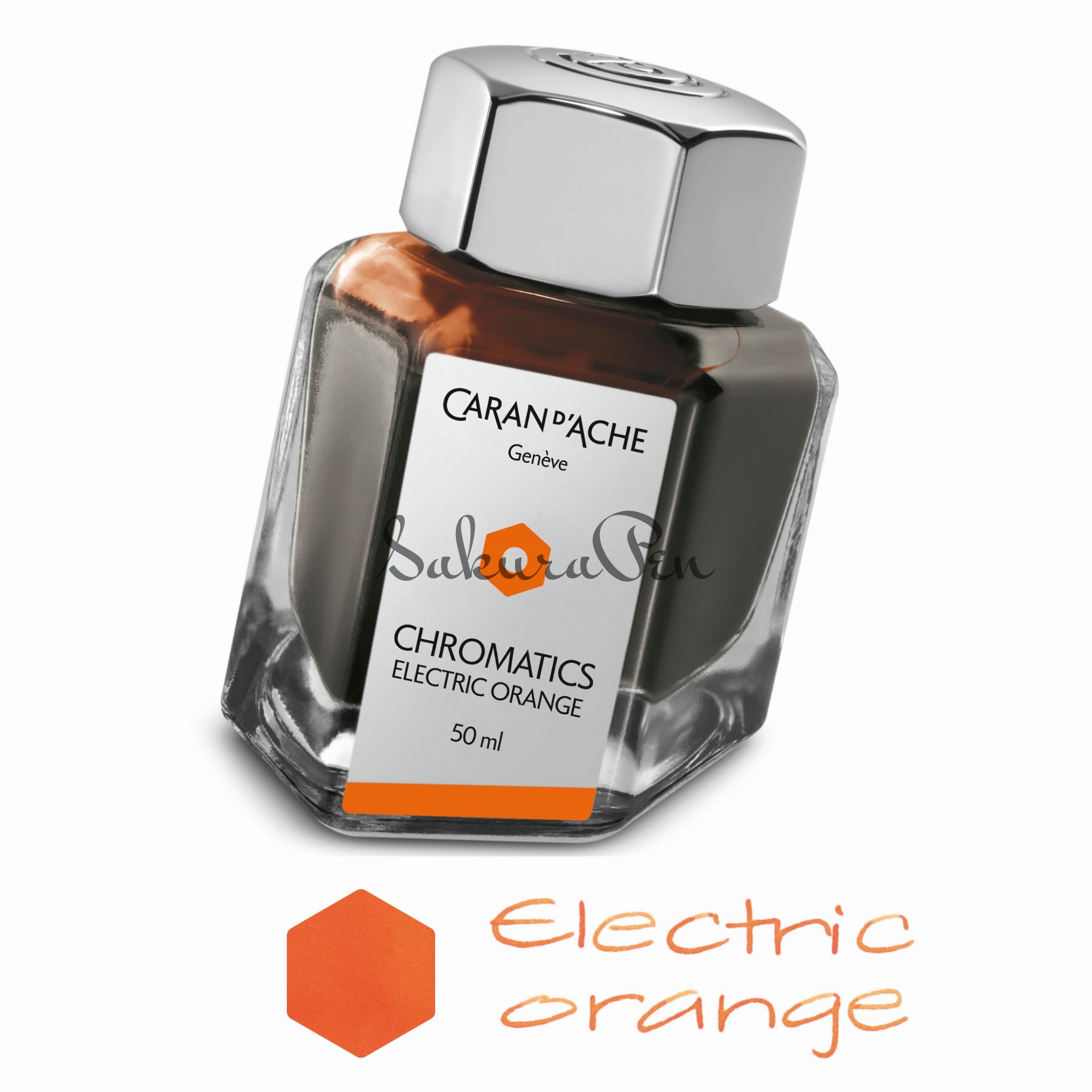 Caran d'Ache Electric Orange Atrament 50ml