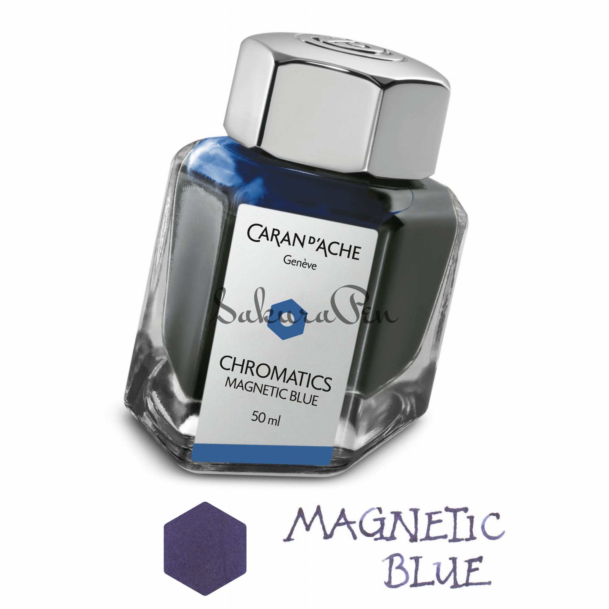 Caran d'Ache Magnetic Blue Atrament 50ml