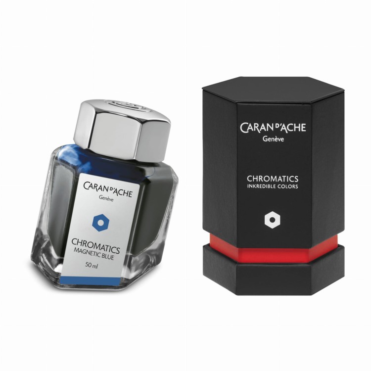 Caran d'Ache Magnetic Blue Atrament 50ml