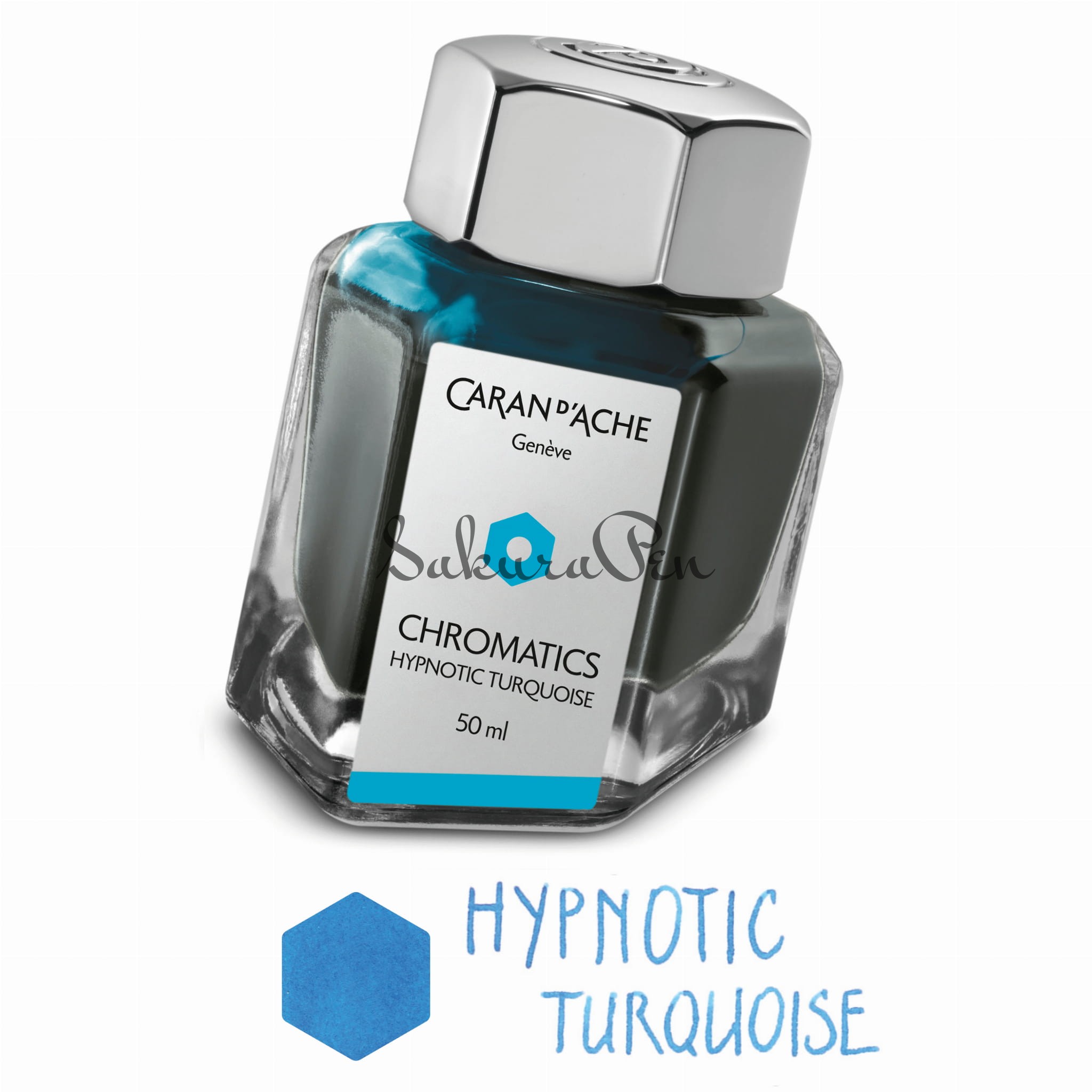 Caran d'Ache Hipnotic Turquoise Atrament 50ml