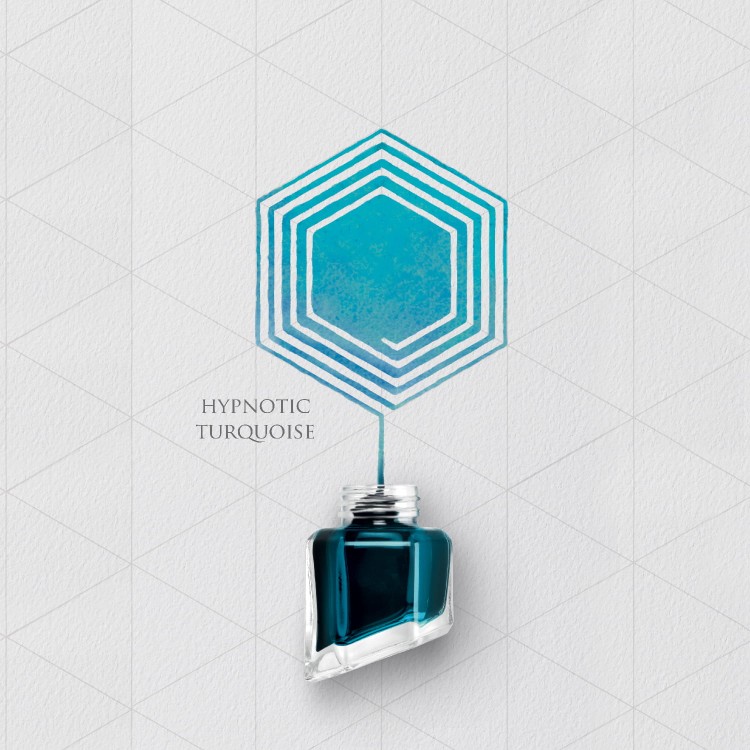 Caran d'Ache Hipnotic Turquoise Atrament 50ml