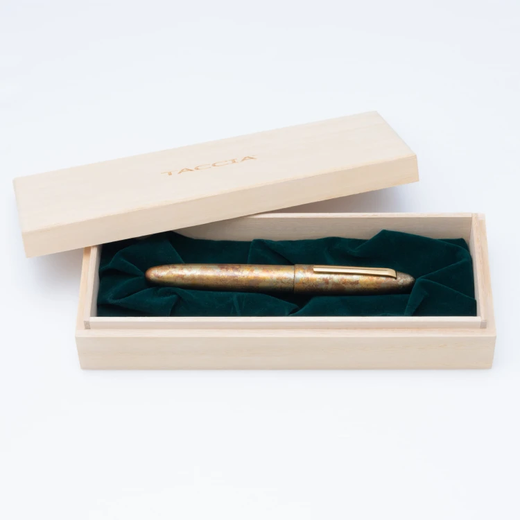 Taccia Urushi Golden Yellow of Dawn Limited Edition Pióro Wieczne 18k