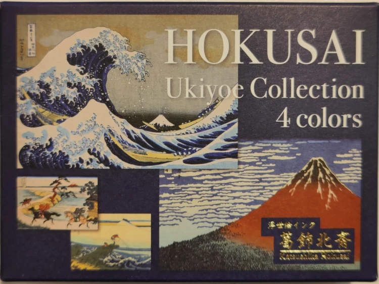 Taccia Ukiyo-e Atrament Hokusai Kpl 4x12ml