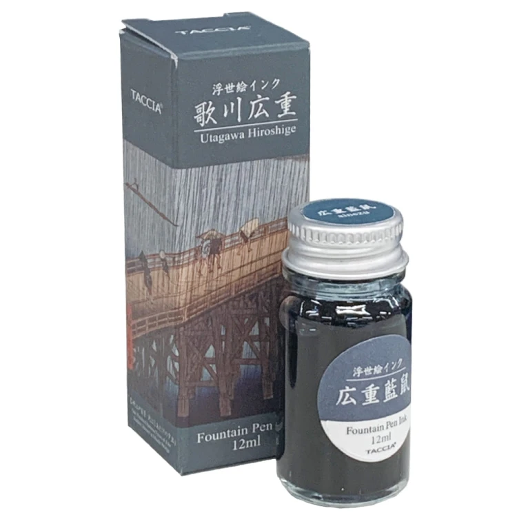 Taccia Ukiyo-e Atrament Hiroshige Kpl 4x12ml