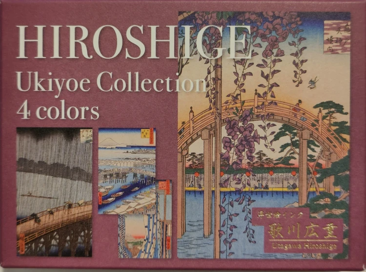Taccia Ukiyo-e Atrament Hiroshige Kpl 4x12ml