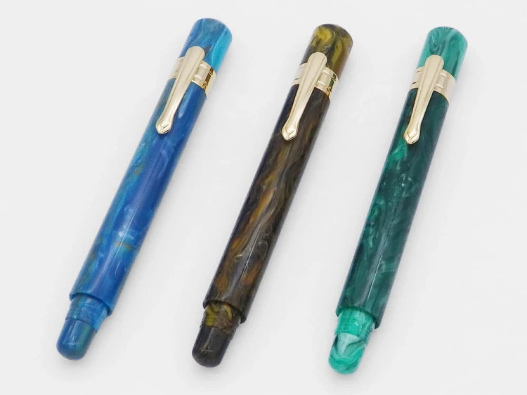 Taccia Pióro Wieczne Covenant Bumblebee Jasper 14k