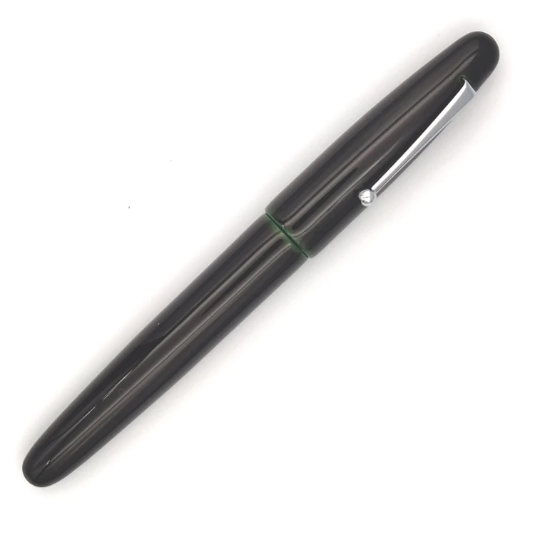 Wancher Dream True Urushi Midori Tamenuri Pióro Wieczne z Chromowanym Klipem