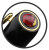 Wancher Seven Treasures Bakelite Black Sangria Pióro Wieczne