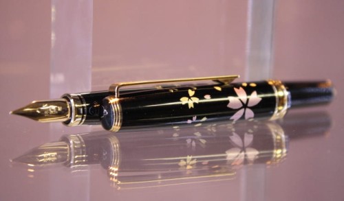 Platinum Vicoh Kanazawa-Haku Pióro Wieczne Maki-e Cherry Blossom