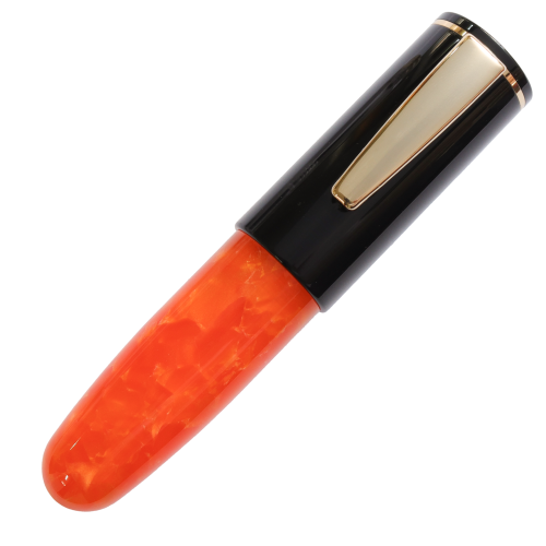 PoChaCo Black Chocolate Orange fountain pen.png