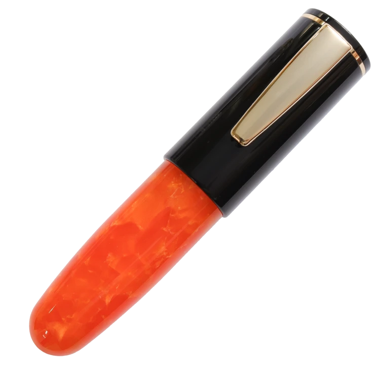 PoChaCo Black Chocolate Orange fountain pen.png