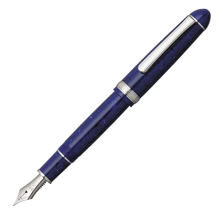 Platinum #3776 Celluloid Pióro Wieczne Midnight Ocean