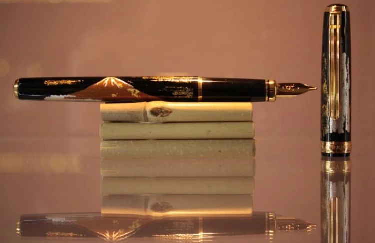 Platinum Vicoh Kanazawa-Haku Pióro Wieczne Maki-e Mt. Fuji