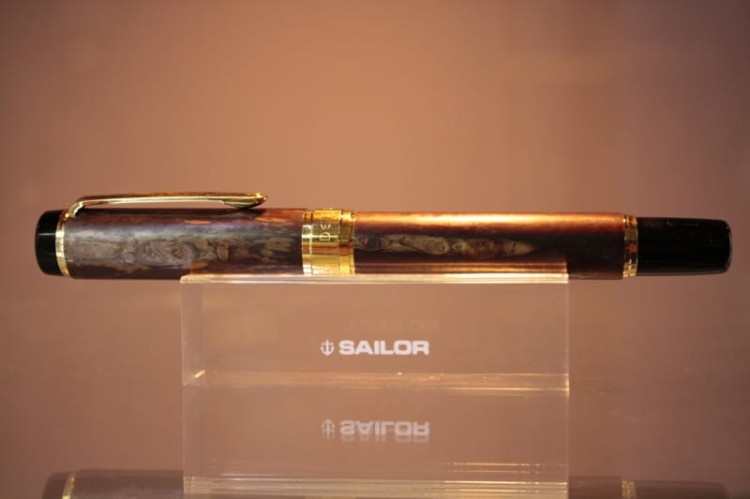 Sailor Pióro Wieczne Precious Wood Kabazaiku-Cherrywood