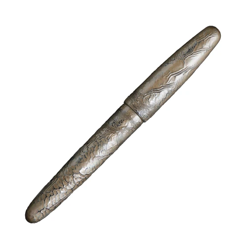 Chijimi silver wancher fountain pen.webp