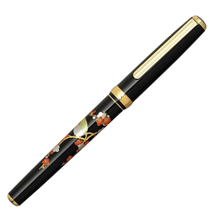 Platinum Pióro Wieczne Vicoh Modern Maki-e Brush Warbler