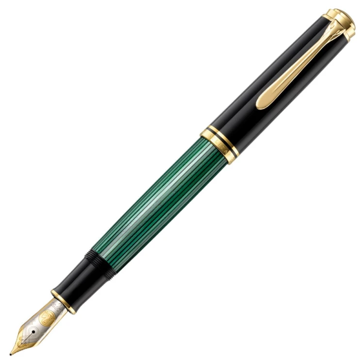 Pelikan Pióro Wieczne Souveraen M 1000 Zielono-czarne