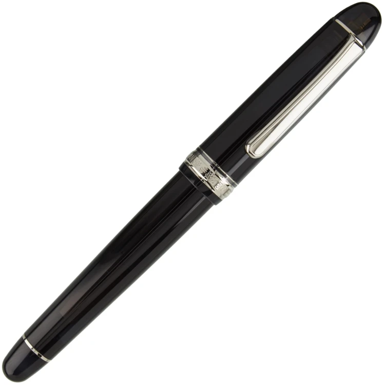 Platinum #3776 Century Rhodium Black Diamond 14k