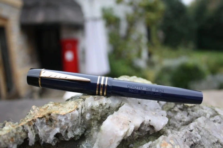 Onoto Magna Classic Blue Gold Pióro Wieczne 18k