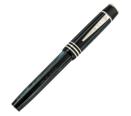 Onoto Winston Churchill Pinstripe Silver Pióro Wieczne 18k