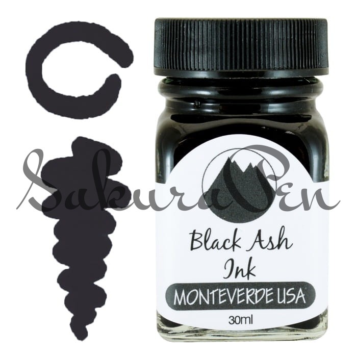 Monteverde Atrament Black Ash 30ml