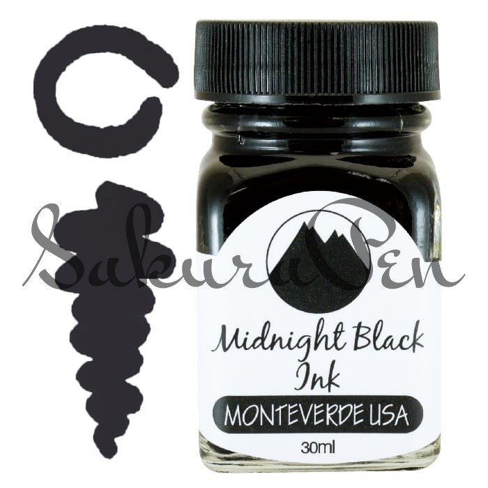 Monteverde Atrament Midnight Black 30ml