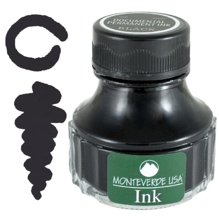 Monteverde Atrament Permanentny Black 90ml