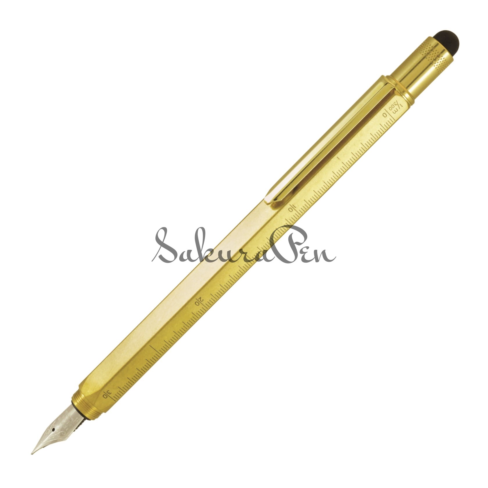 Monteverde One Touch Tool Solid Brass Pióro Wieczne Rysik